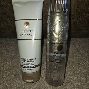 Bath & Body Works Infinite Radiance Body Cream and Mist Set